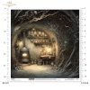 Mouse World - Interior -  Ilustracje,  świat myszek, przytulne wnętrza, bajkowe sceny, kominki, nory mysie, domki, wnętrza